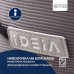 Дорожня подушка рогалик TRAVEL IDEIA, 27 x 26 x 17 см, з ефектом пам’яті та охолоджуючим трикотажем, сіра, ТМ IDEIA Дорожня подушка рогалик TRAVEL IDEIA, 27 x 26 x 17 см, з ефектом пам’яті та охолоджуючим трикотажем, сіра, ТМ IDEIA