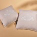 Подушка ROYAL з вишивкою ТМ IDEIA 45 x 45 см св.сірий