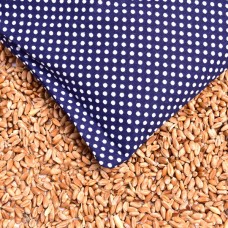 Подушка з пшеницею 15 x 23 еко-продукт для зігрівання та релаксації синій Подушка з пшеницею 15 x 23 еко-продукт для зігрівання та релаксації синій