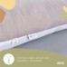 Подушка U-shape, П-подібна для вагітних та відпочинку ТМ IDEIA 140 x 75 x 20 см сіро/біла
