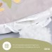 Подушка U-shape, П-подібна для вагітних та відпочинку ТМ IDEIA 140 x 75 x 20 см сіро/біла