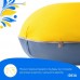 Подушка U-shape, П-подібна для вагітних і відпочинку ТМ IDEIA 140 x 75 x 20 см жовто/блакитна