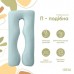 Подушка U-shape, П-подібна для вагітних та відпочинку ТМ IDEIA 140 x 75 x 20 см мята/біла Подушка U-shape, П-подібна для вагітних та відпочинку ТМ IDEIA 140 x 75 x 20 см мята/біла