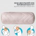 Подушка валик NORDIC COMFORT 15 x 40 см. з повітропроникною вставкою, бежева, ТМ IDEIA