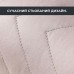 Подушка валик NORDIC COMFORT 15 x 40 см. з повітропроникною вставкою, бежева, ТМ IDEIA