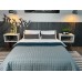 Покривало ArCloud 200 x 220 стьобане двостороннє в сумцi (Romb - Grey+Indian Teal) Покривало ArCloud 200 x 220 стьобане двостороннє в сумцi (Romb - Grey+Indian Teal)