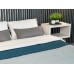 Покривало ArCloud 200 x 220 стьобане двостороннє в сумцi (Romb - Grey+Indian Teal) Покривало ArCloud 200 x 220 стьобане двостороннє в сумцi (Romb - Grey+Indian Teal)