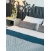Покривало ArCloud 200 x 220 стьобане двостороннє в сумцi (Romb - Grey+Indian Teal) Покривало ArCloud 200 x 220 стьобане двостороннє в сумцi (Romb - Grey+Indian Teal)