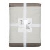 Покривало Decorator 210 x 215 двостороннє Листя капучино/бежевий Покривало Decorator 210 x 215 двостороннє Листя капучино/бежевий