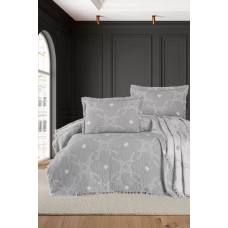 Покривало First Choice Blooming Bedspread 240 x 260+2 x 50 x 70 (Montela Grey) Покривало First Choice Blooming Bedspread 240 x 260+2 x 50 x 70 (Montela Grey)