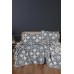 Покривало муслінове Blooming Bedspread 240 x 260 + наволочки 2 шт 50 x 70 (Pandora Blue), ТМ First Choice Покривало муслінове Blooming Bedspread 240 x 260 + наволочки 2 шт 50 x 70 (Pandora Blue), ТМ First Choice