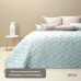 Покрывало ЛЮКС TM IDEIA 240 x 260 см мята/св.сірий Покрывало ЛЮКС TM IDEIA 240 x 260 см мята/св.сірий