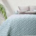 Покрывало ЛЮКС TM IDEIA 240 x 260 см мята/св.сірий Покрывало ЛЮКС TM IDEIA 240 x 260 см мята/св.сірий