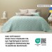 Покрывало ЛЮКС TM IDEIA 240 x 260 см мята/св.сірий Покрывало ЛЮКС TM IDEIA 240 x 260 см мята/св.сірий
