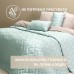 Покрывало ЛЮКС TM IDEIA 240 x 260 см мята/св.сірий Покрывало ЛЮКС TM IDEIA 240 x 260 см мята/св.сірий