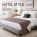 Покривало Саше Hotel Style 70 x 240 см мікрофібра двостороннє стьобане готельне шоколад, беж Покривало Саше Hotel Style 70 x 240 см мікрофібра двостороннє стьобане готельне шоколад, беж
