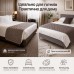 Покривало Саше Hotel Style 70 x 240 см мікрофібра двостороннє стьобане готельне шоколад, беж Покривало Саше Hotel Style 70 x 240 см мікрофібра двостороннє стьобане готельне шоколад, беж