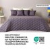 Покривало стьобане двостороннє Стиль Cube TM IDEIA 210 x 240 см шоколад/беж Покривало стьобане двостороннє Стиль Cube TM IDEIA 210 x 240 см шоколад/беж