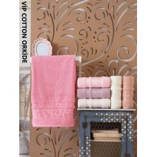 Рушники махрові Cestepe VIP Cotton 70 x 140 (Orkide) Рушники махрові Cestepe VIP Cotton 70 x 140 (Orkide)