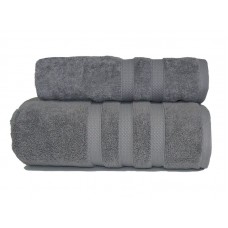 Рушник Parisa Microcotton 50 x 90 (D-170 - сірий) Рушник Parisa Microcotton 50 x 90 (D-170 - сірий)