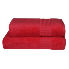 Щільний махровий рушник Parisa Terry Waffle 50 x 90 см, 100% бавовна, 550 г/м2, червоний Щільний махровий рушник Parisa Terry Waffle 50 x 90 см, 100% бавовна, 550 г/м2, червоний