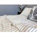 Постільна білизна Magic Washed Cotton, варена бавовна в тонку чорну смужку