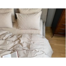 Постільна білизна Mini Bell + Creamy Beige, Washed Cotton, варена бавовна, ніжний кремовий беж Постільна білизна Mini Bell + Creamy Beige, Washed Cotton, варена бавовна, ніжний кремовий беж