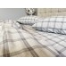 Постільна білизна Volcano Washed Cotton, варена бавовна в сіру клітку