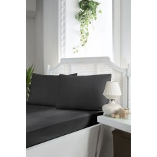 Простирадло на резинцi First Choice Сатин 180 x 200 + 2 x 50 x 70 (Anthracite) Простирадло на резинцi First Choice Сатин 180 x 200 + 2 x 50 x 70 (Anthracite)
