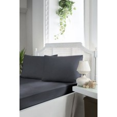 Простирадло на резинцi First Choice Сатин 180 x 200 + 2 x 50 x 70 (Dark Grey) Простирадло на резинцi First Choice Сатин 180 x 200 + 2 x 50 x 70 (Dark Grey)