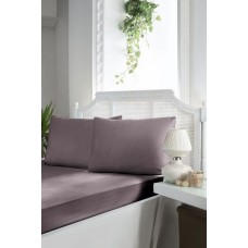 Простирадло на резинцi First Choice Сатин 180 x 200 + 2 x 50 x 70 (Lilac) Простирадло на резинцi First Choice Сатин 180 x 200 + 2 x 50 x 70 (Lilac)