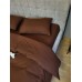 Комплект постільної білизни Пряний шоколад S181, Turkish flannel Комплект постільної білизни Пряний шоколад S181, Turkish flannel