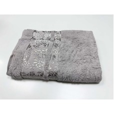 Рушник махровий для сауни VIP COTTON ROWAN, сірий Рушник махровий для сауни VIP COTTON ROWAN, сірий