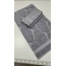 Рушники махрові жаккардові LUX COTTON AKASYA, 100% бавовна 520 г/м2, лілові, ТМ Gulcan Рушники махрові жаккардові LUX COTTON AKASYA, 100% бавовна 520 г/м2, лілові, ТМ Gulcan