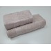 Рушники махрові жаккардові LUX COTTON AKASYA, 100% бавовна 520 г/м2, пудра, ТМ Gulcan Рушники махрові жаккардові LUX COTTON AKASYA, 100% бавовна 520 г/м2, пудра, ТМ Gulcan