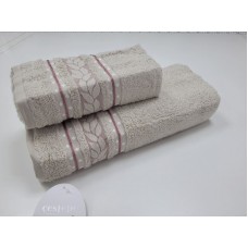 Рушники махрові VIP COTTON FILIZ-N, 100% бавовна 520 г/м2, беж, ТМ Cestepe Рушники махрові VIP COTTON FILIZ-N, 100% бавовна 520 г/м2, беж, ТМ Cestepe