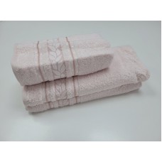 Рушники махрові VIP COTTON FILIZ-N, 100% бавовна 520 г/м2, св. рожеві, ТМ Cestepe Рушники махрові VIP COTTON FILIZ-N, 100% бавовна 520 г/м2, св. рожеві, ТМ Cestepe