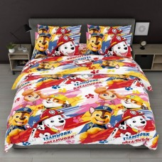 Комплект постільної білизни Paw Patrol, Щенячий патруль, бязь, TEAMWORK, MAKES THE DREAM WORK Комплект постільної білизни Paw Patrol, Щенячий патруль, бязь, TEAMWORK, MAKES THE DREAM WORK
