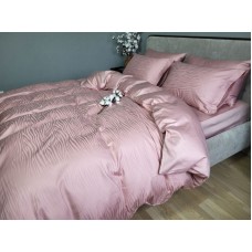 Комплект постільної білизни Сатин JACQUARD, WAVE POWDER Комплект постільної білизни Сатин JACQUARD, WAVE POWDER