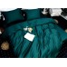 Комплект постільної білизни Сатин однотонний DEEP EMERALD
