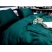 Комплект постільної білизни Сатин однотонний DEEP EMERALD