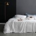 Комплект постільної білизни Сатин однотонний PREMIUM, WHITE