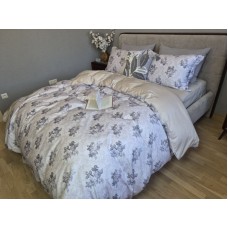Комплект постільної білизни Venice, Сатин PREMIUM, класичний дамаський візерунок