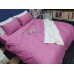 Комплект постільної білизни Сатин Stripe ELITE, FUCHSIA 1/1см