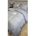 Комплект постільної білизни Сизий дим N16338, Turkish flannel Комплект постільної білизни Сизий дим N16338, Turkish flannel