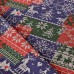 Скатертина Новорічна 170 x 260 см водовідштовхувальна орнамент