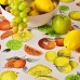 Скатертина водовідштовхувальна IDEIA 140 x 170 см бавовна цитрусові