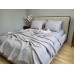 Комплект з мусліну Smoke Grey, 4 шари 100% бавовни, ТМ Комфорт-текстиль