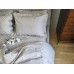 Комплект постільної білизни SOLO № S146, cotton з рюшею