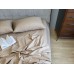 Комплект постільної білизни Stripe LUX BEIGE TONE 1/1см